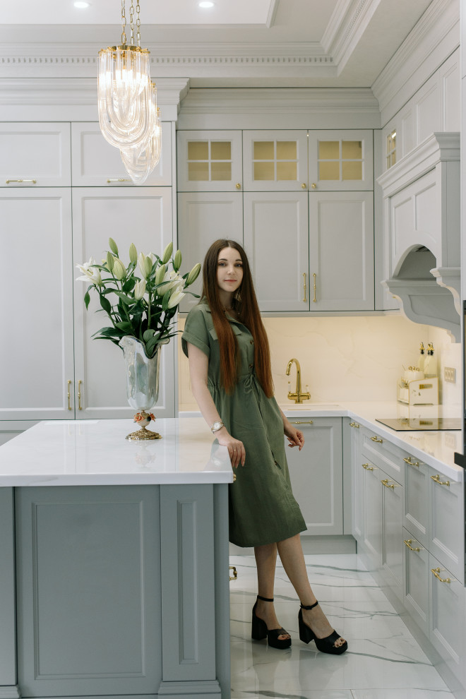 Кухня из проекта Богемский Хрусталь