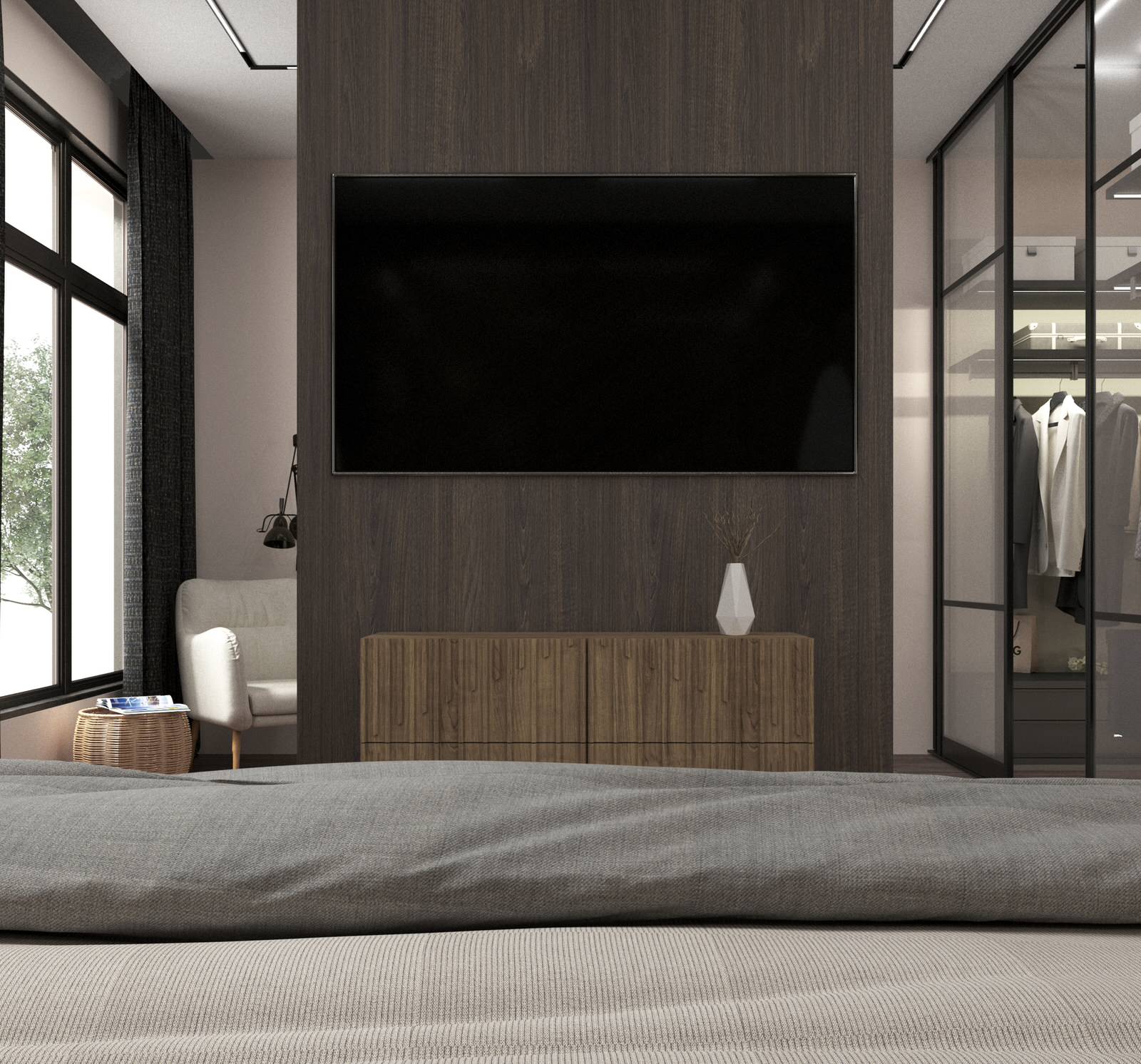 Интерьер частного дома в стиле эко-минимализм