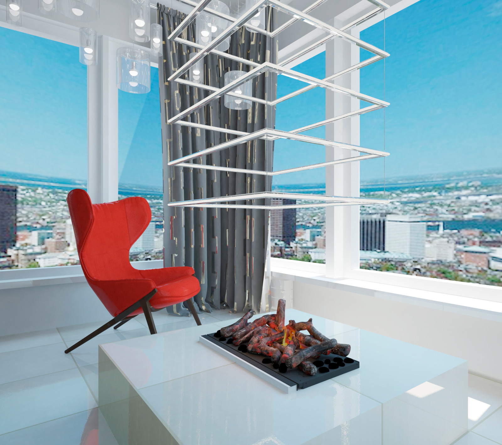 Апартаменты в небоскребе