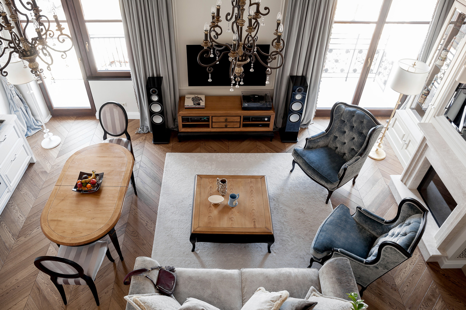 Дизайн-проект двухуровневой квартиры в Вильнюсе