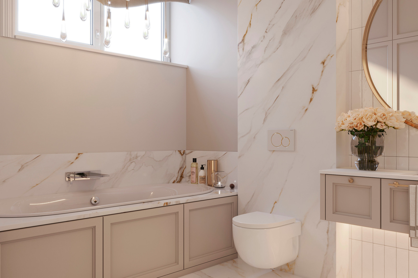 Дизайн-проект загородного дома 239 м2 в Воронеже