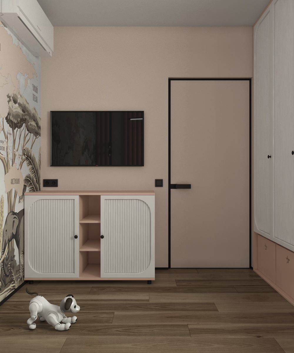 Интерьер детской комнаты, дизайнер Наталья Шевлякова