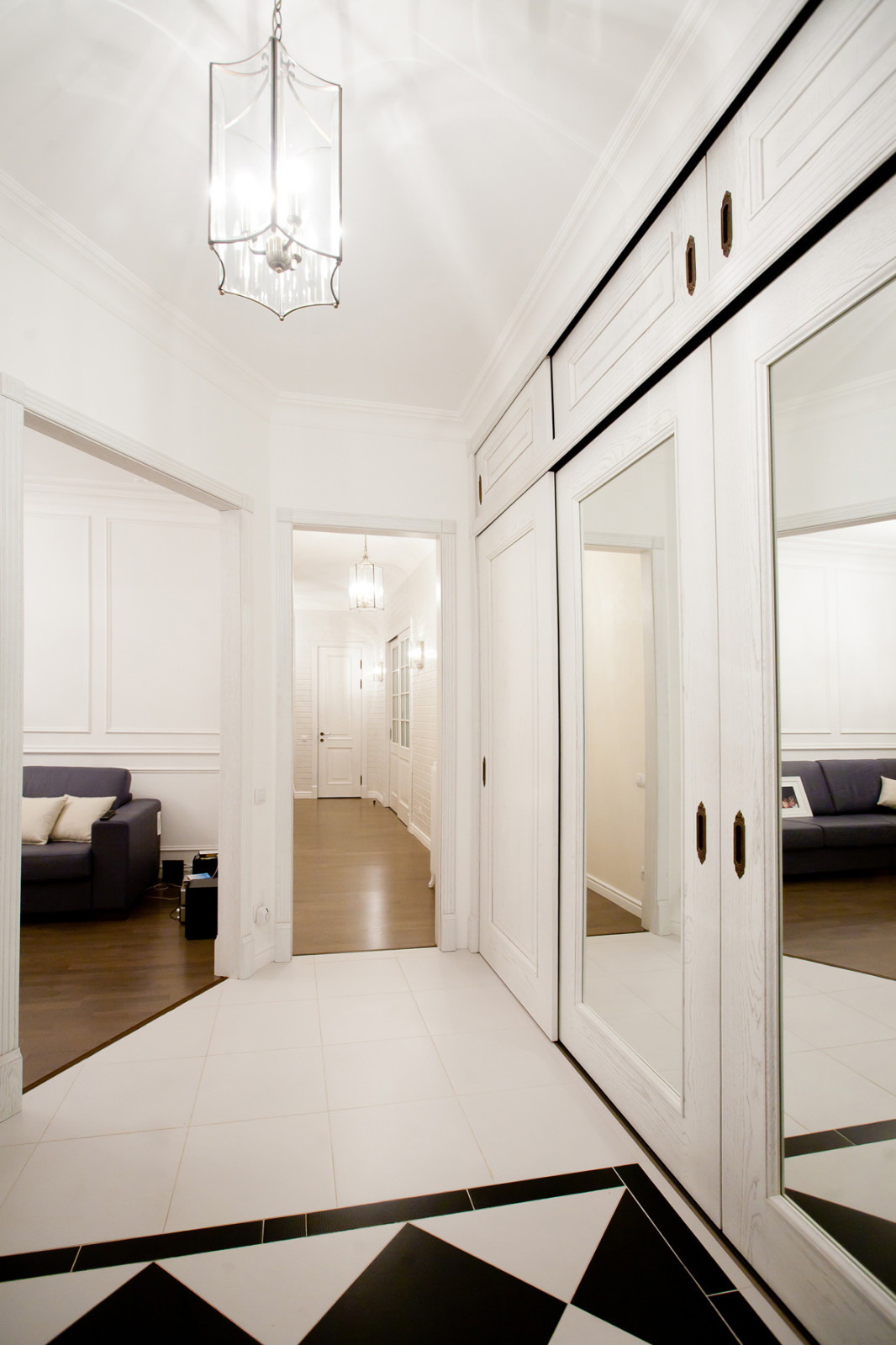 Реализованный проект квартиры в Старом Фонде СПБ