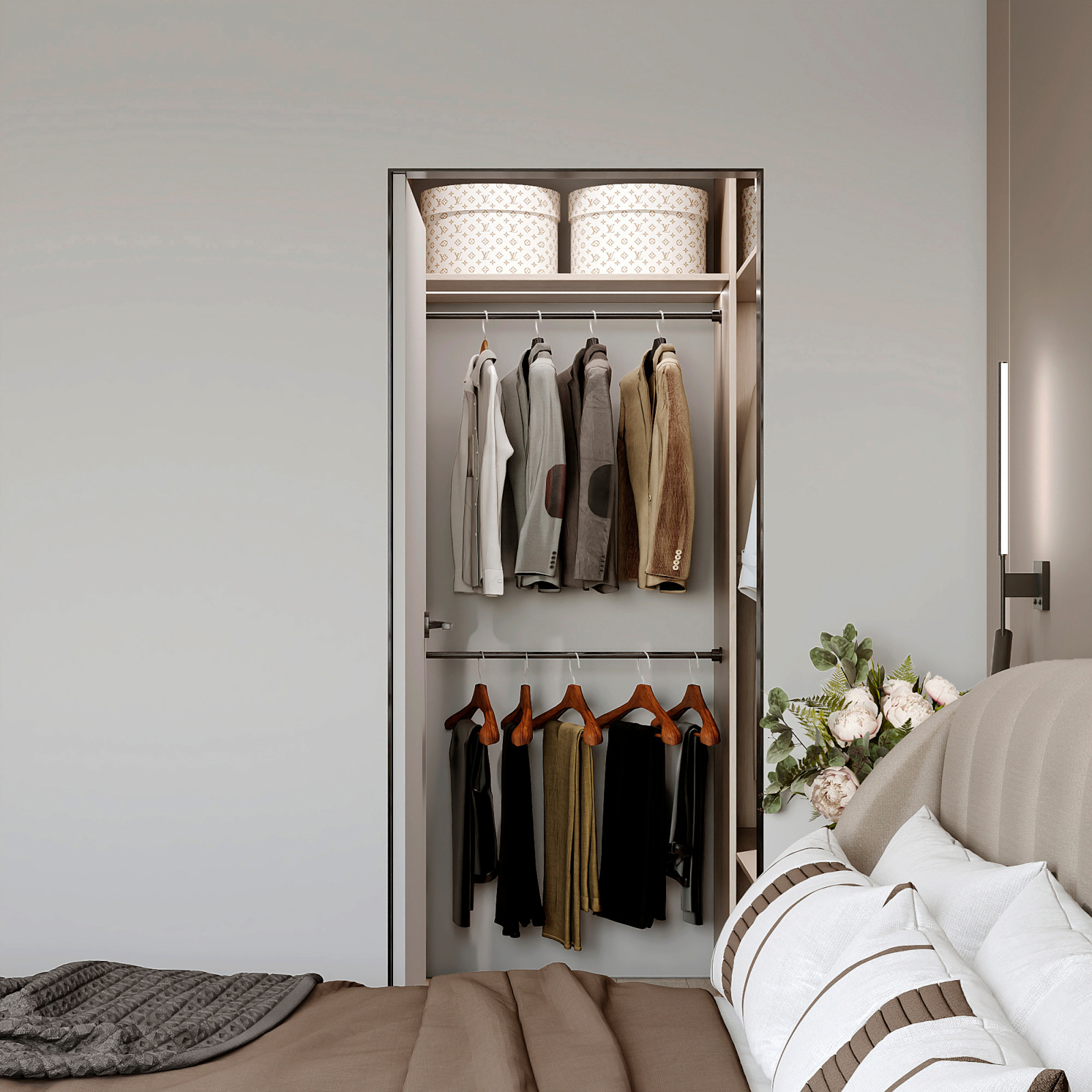 Проект интерьера в современной классике