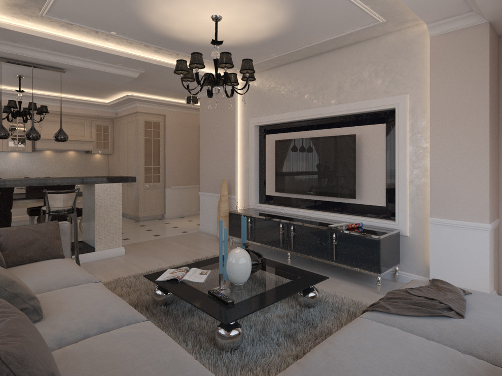 Проект квартиры площадью 109 кв. м.