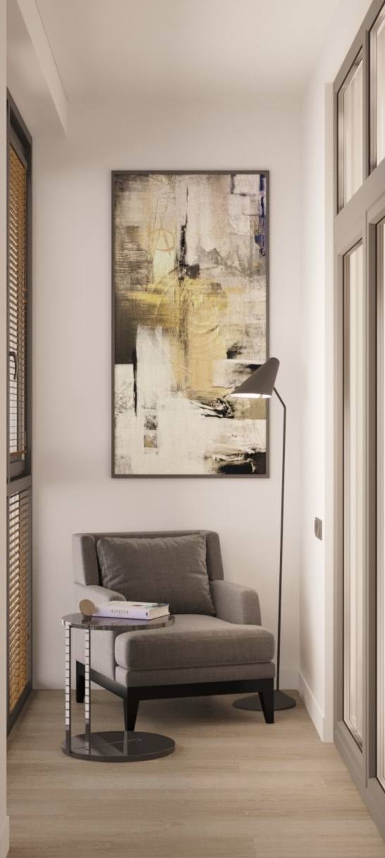 Дизайн 1к-квартиры в ЖК Макаровский квартал