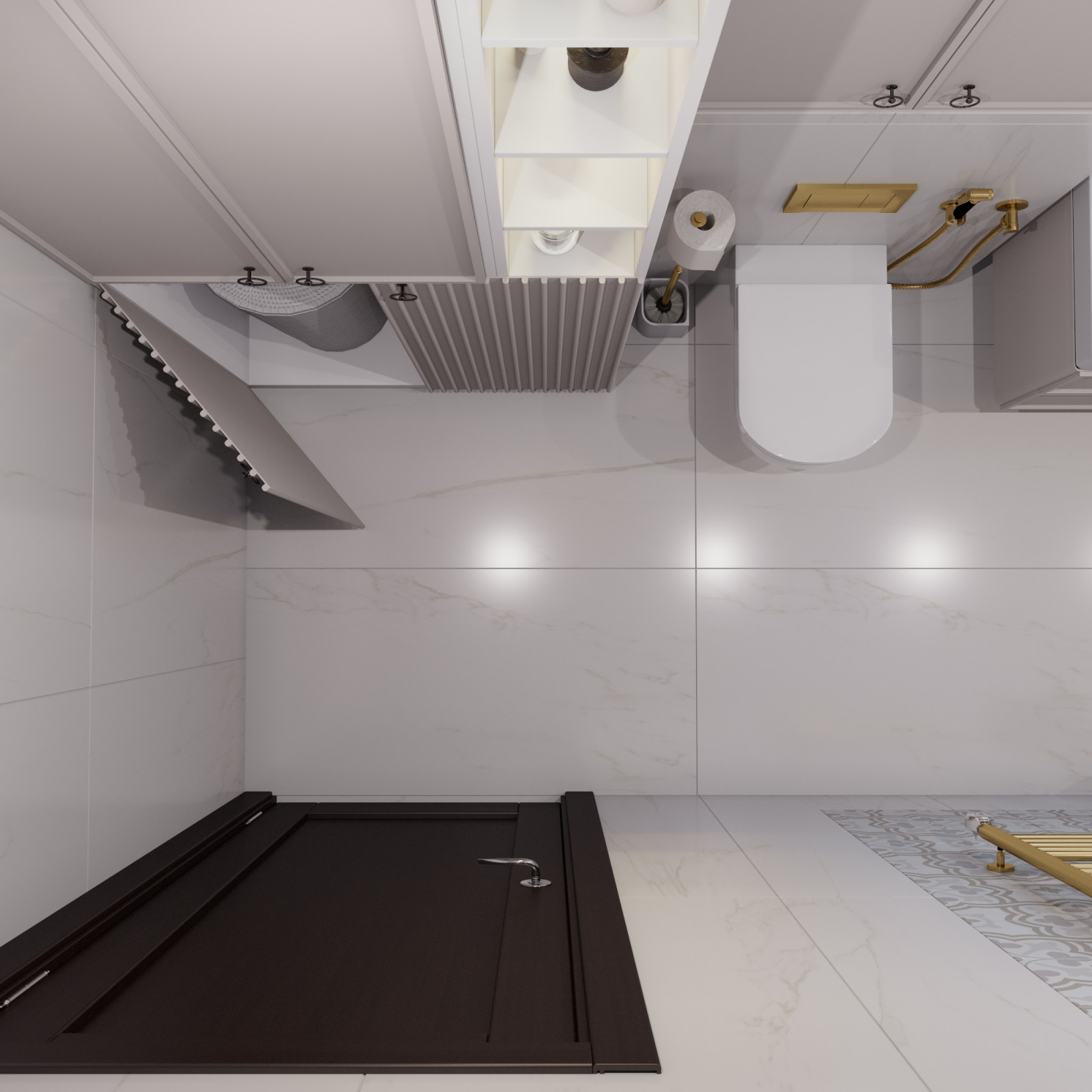 Современная квартира с элементами неоклассики