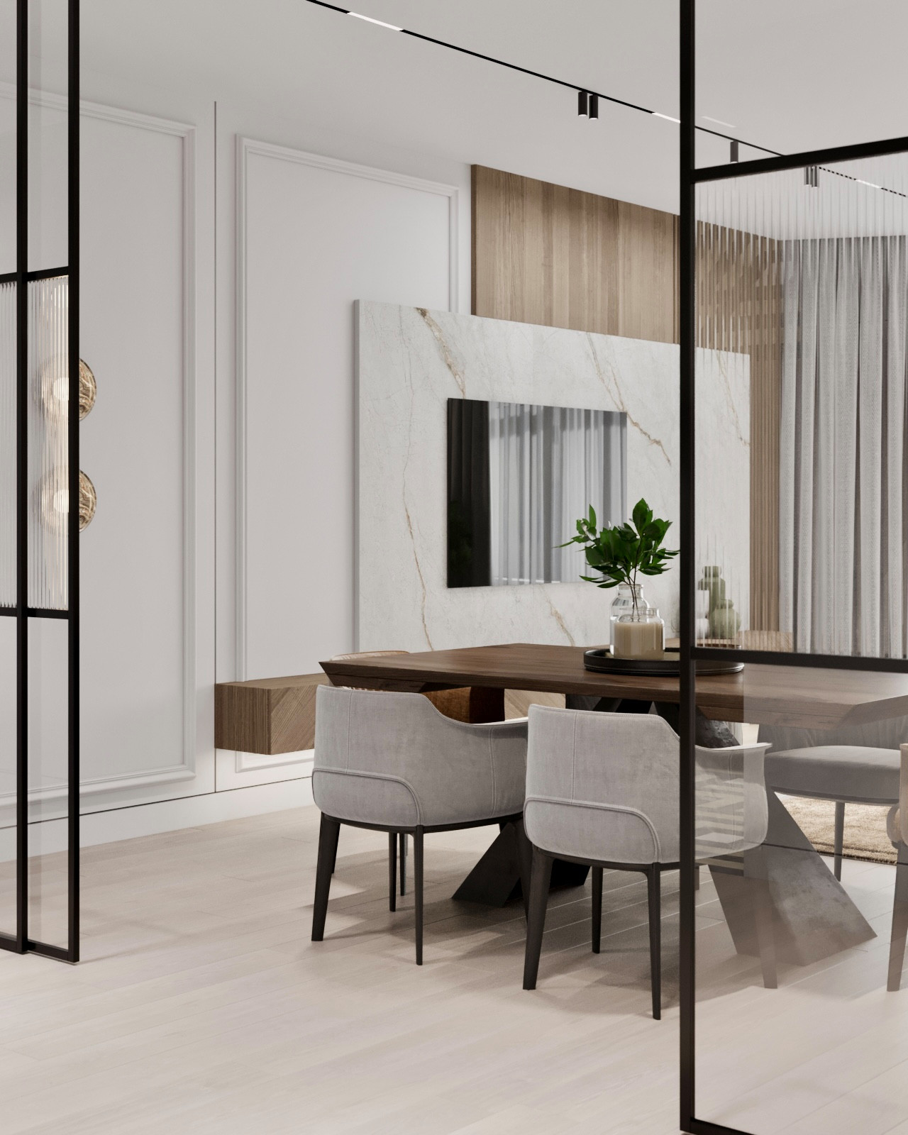 Стильная квартира в ЖК Триколор