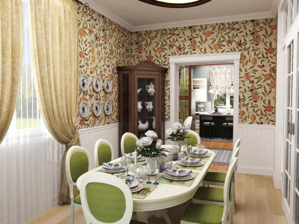 Дом в стиле прованс, пос. Малиновка