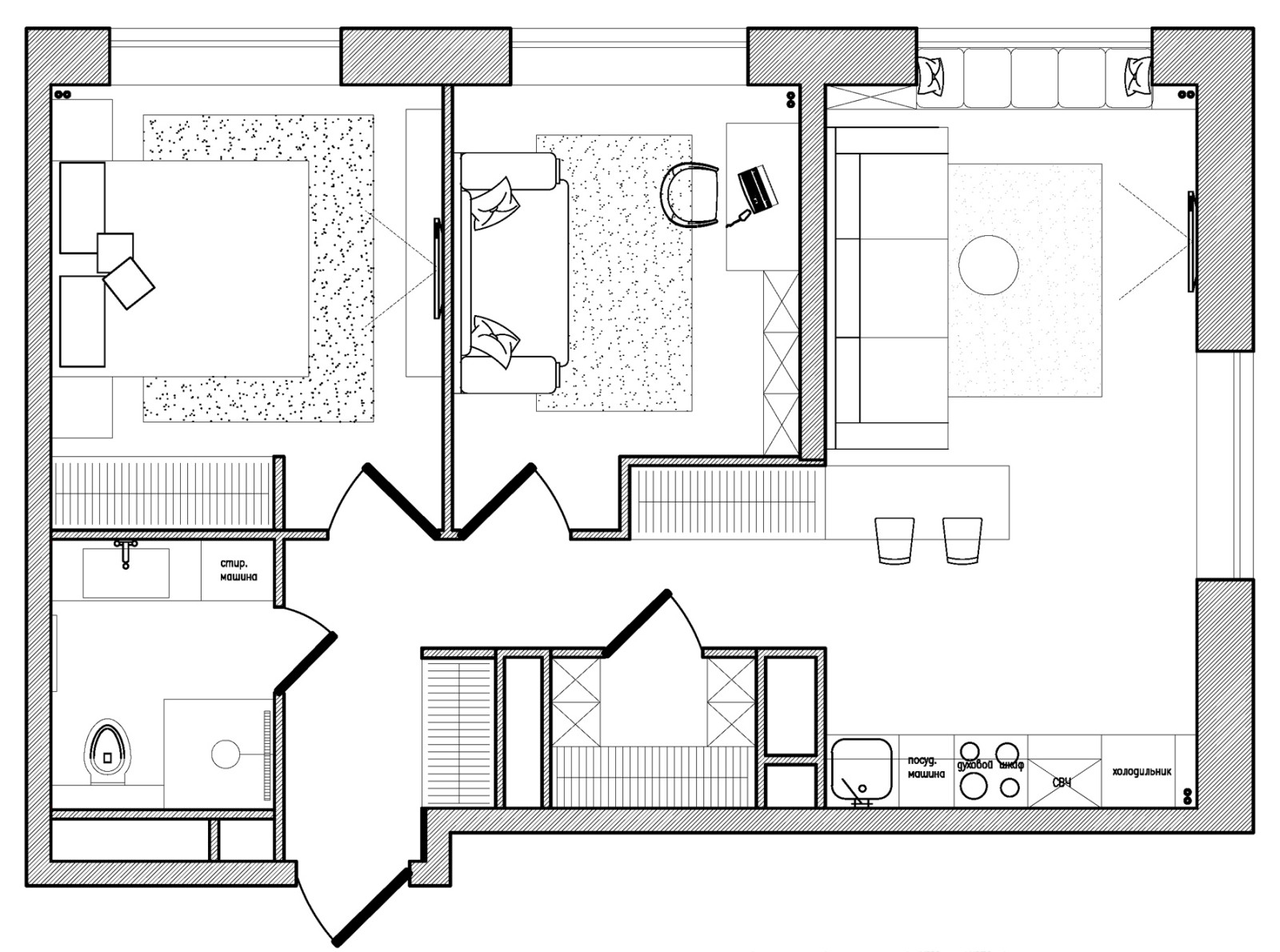 г. Москва, ЖК "Саларьево Парк", 52 м2