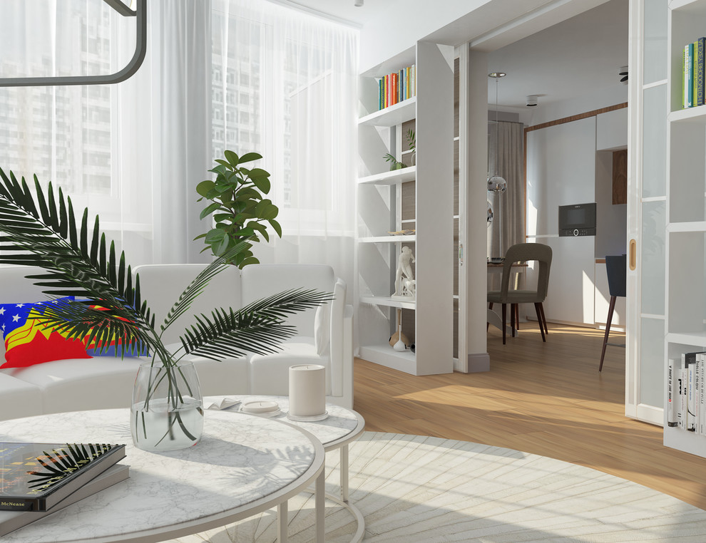 Трёхкомнатная квартира с элементами LOFT