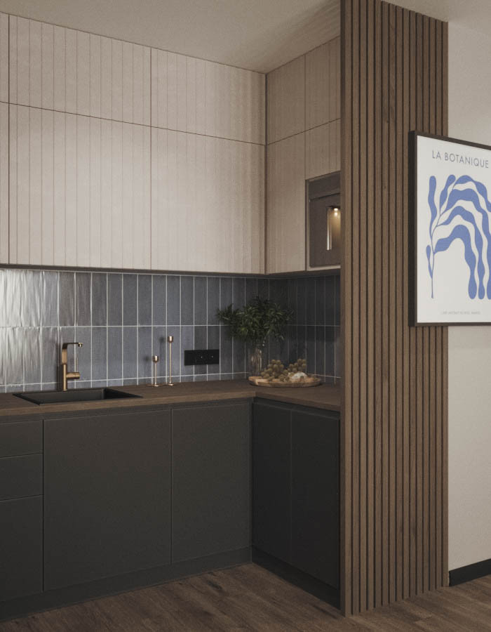 Квартира с акцентами