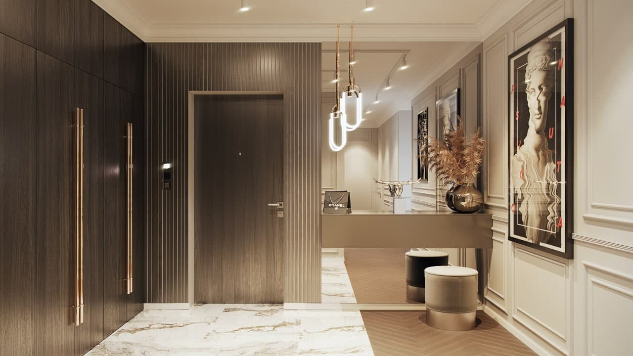 ЖК Метрополия, 3 комнаты, 111 м²