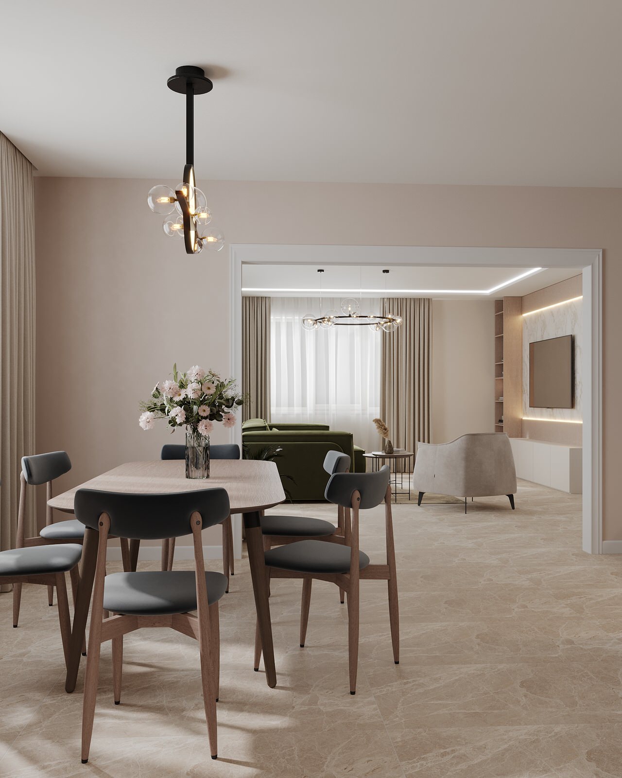 Проект Загородного дома (перестройка помещений)