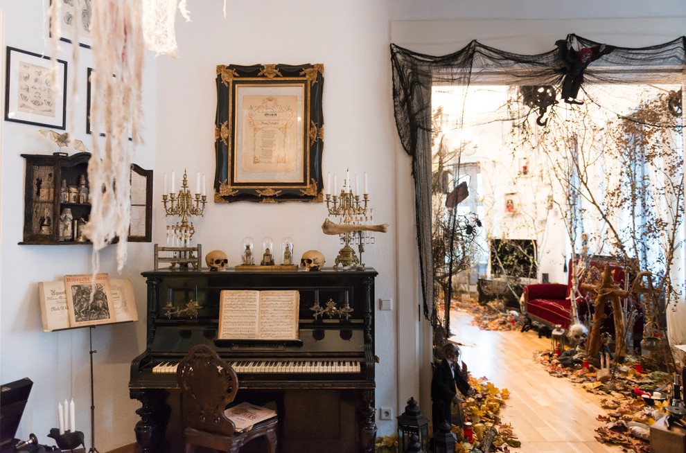 Houzz Германия: Шоу ужасов в одной готической квартире перед Хеллоуином