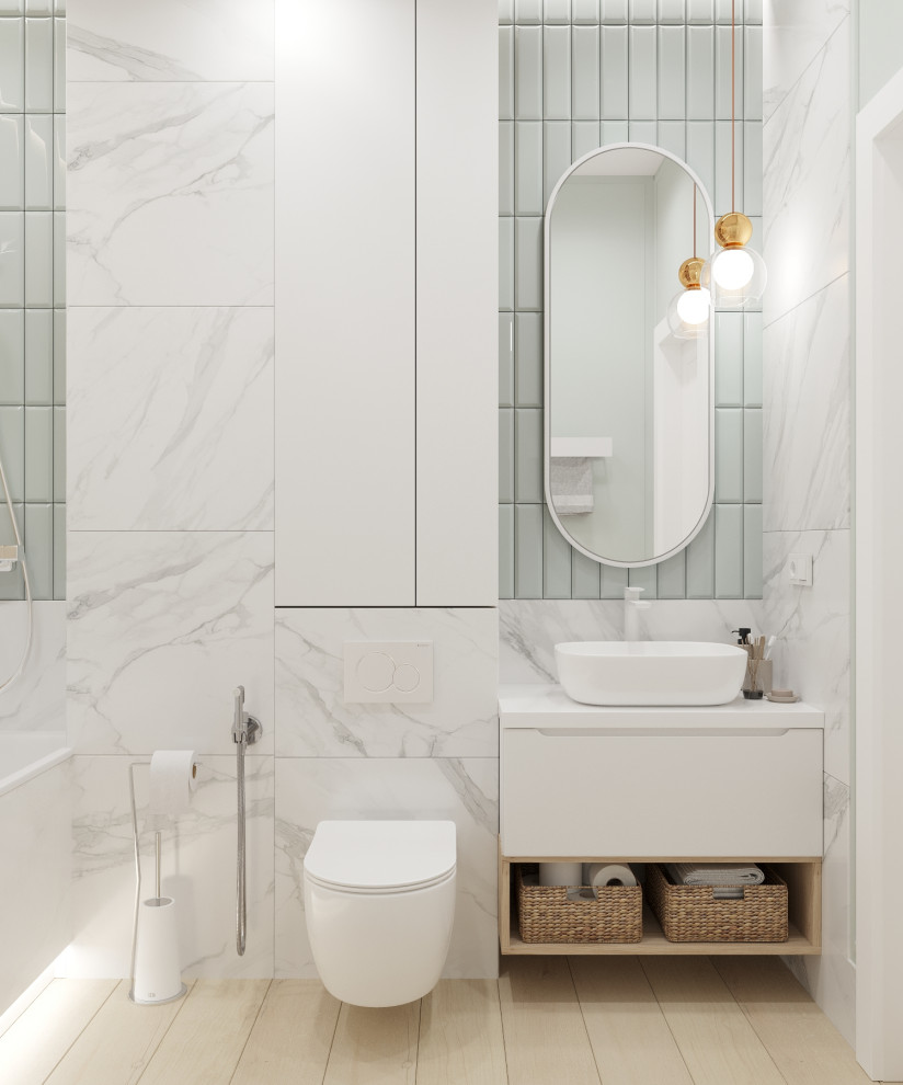 Ванная комната в ЖК Аристократ