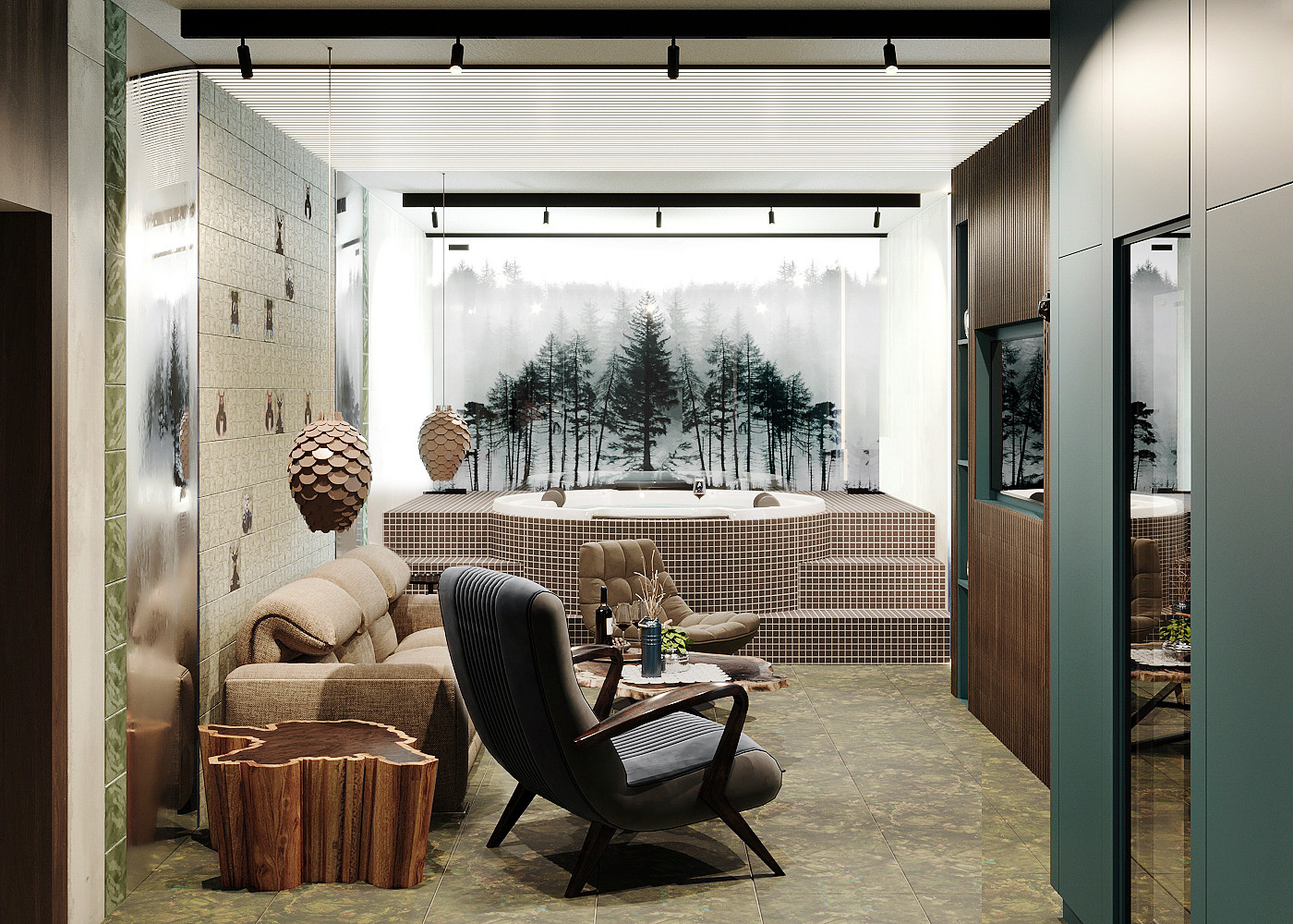 Зона СПА "Шишкин лес"