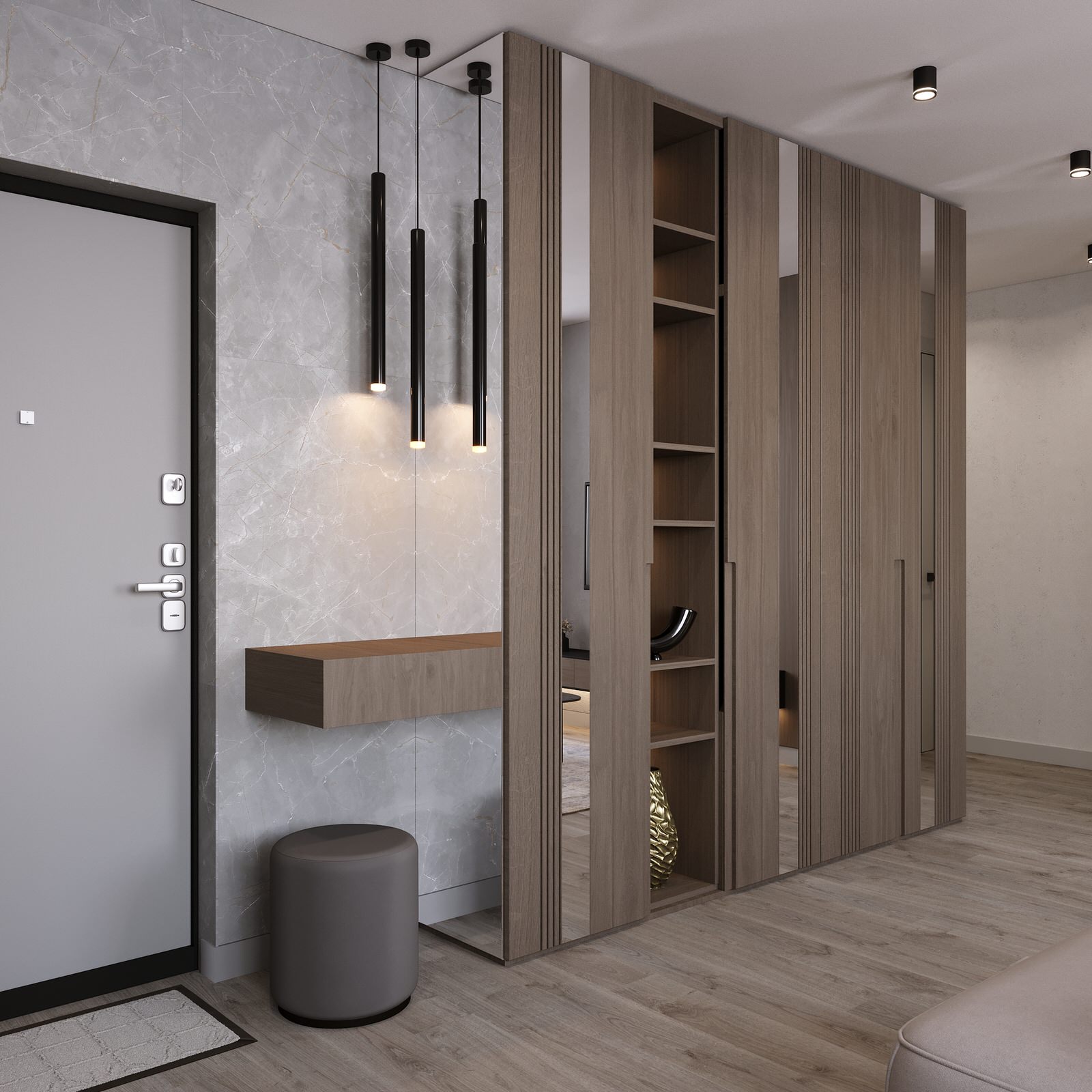 Евро-трехкомная квартира 79 м2