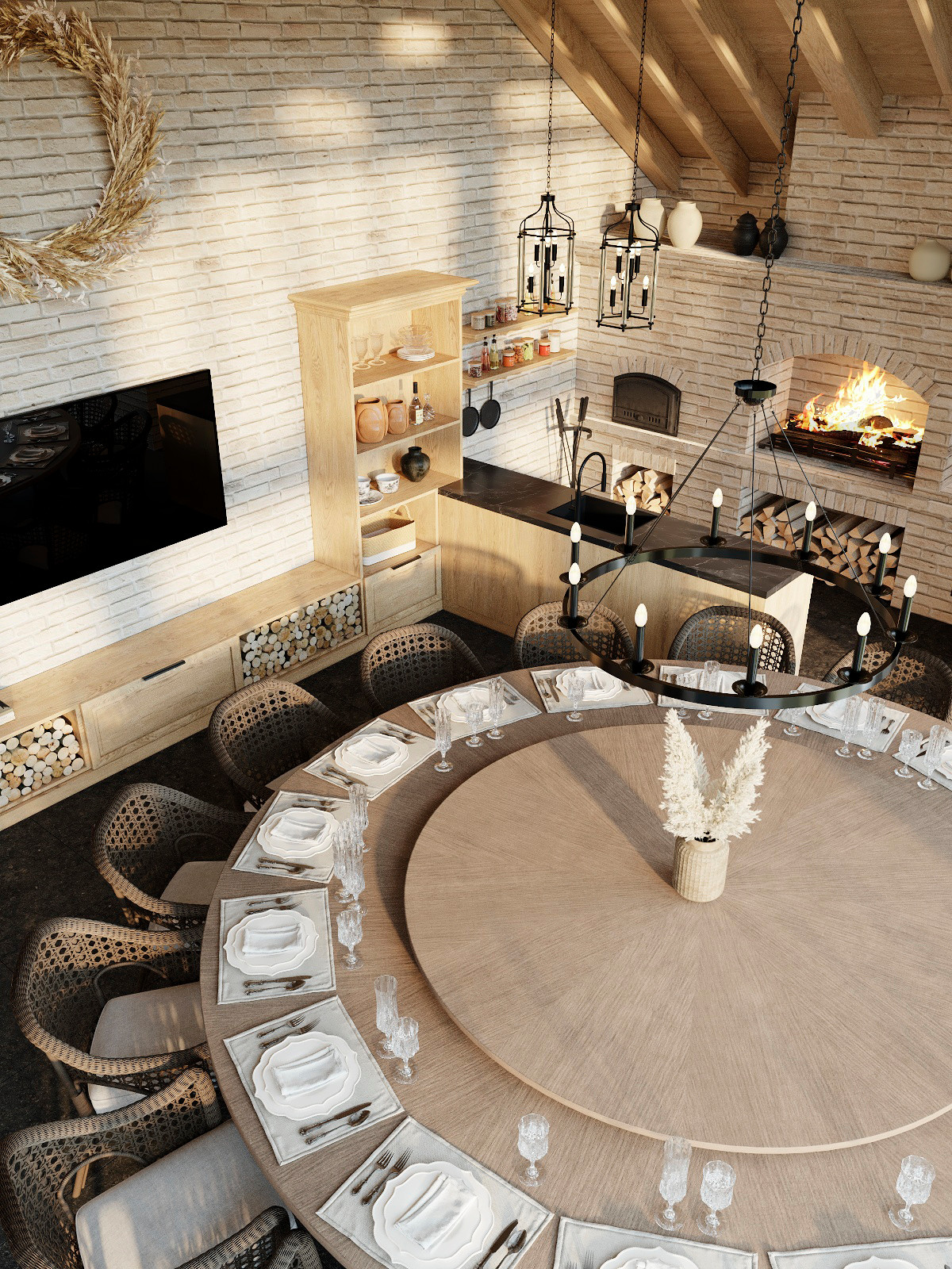 Мангальный домик