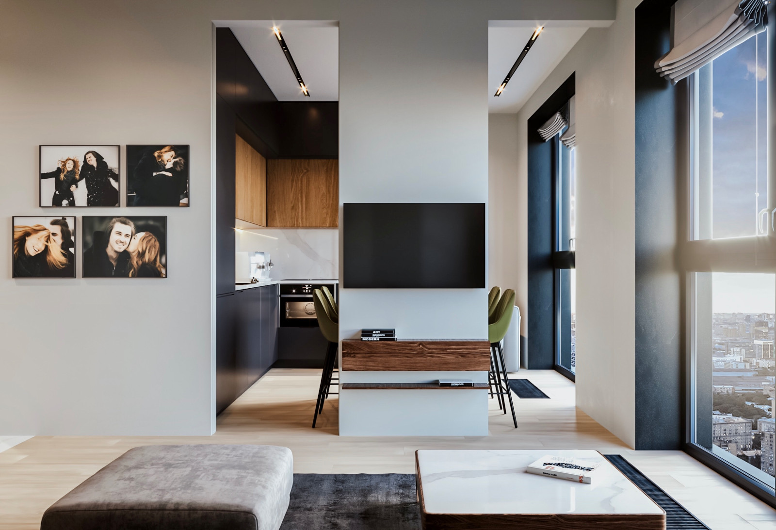 Дизайн-проект квартиры в ЖК Селигер Сити