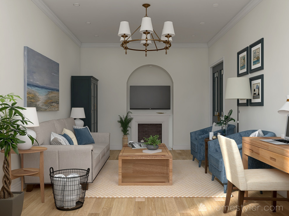 Гостиная в средиземноморском стиле