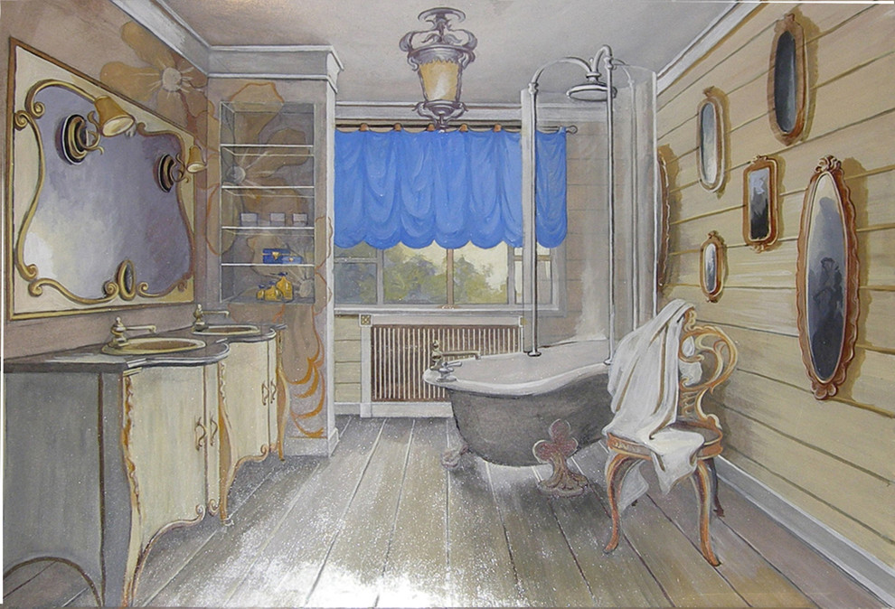 Обложка проекта: Резиденция во французском стиле