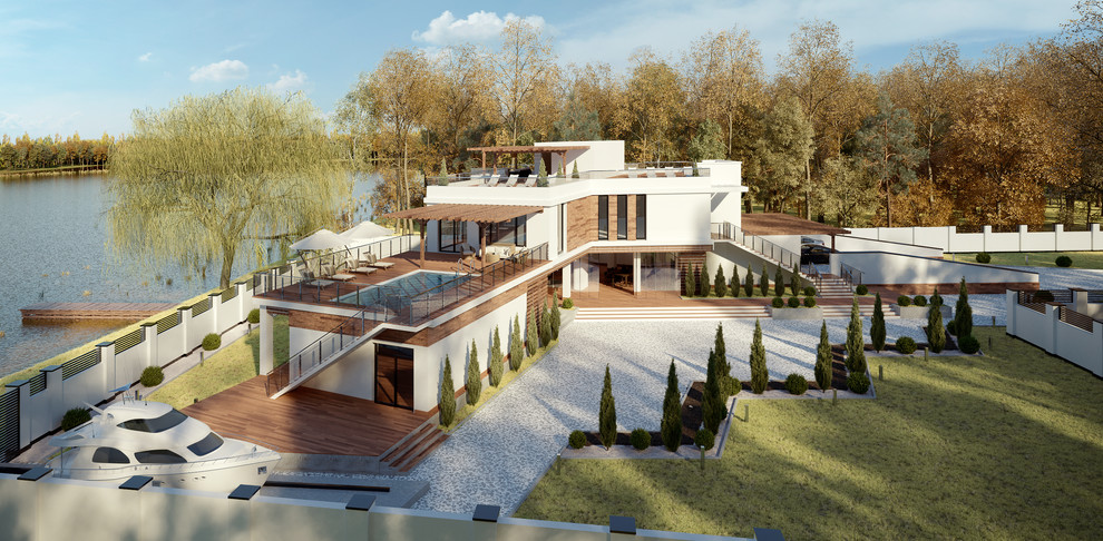 Обложка проекта: Частный жилой дом на берегу р.Дон