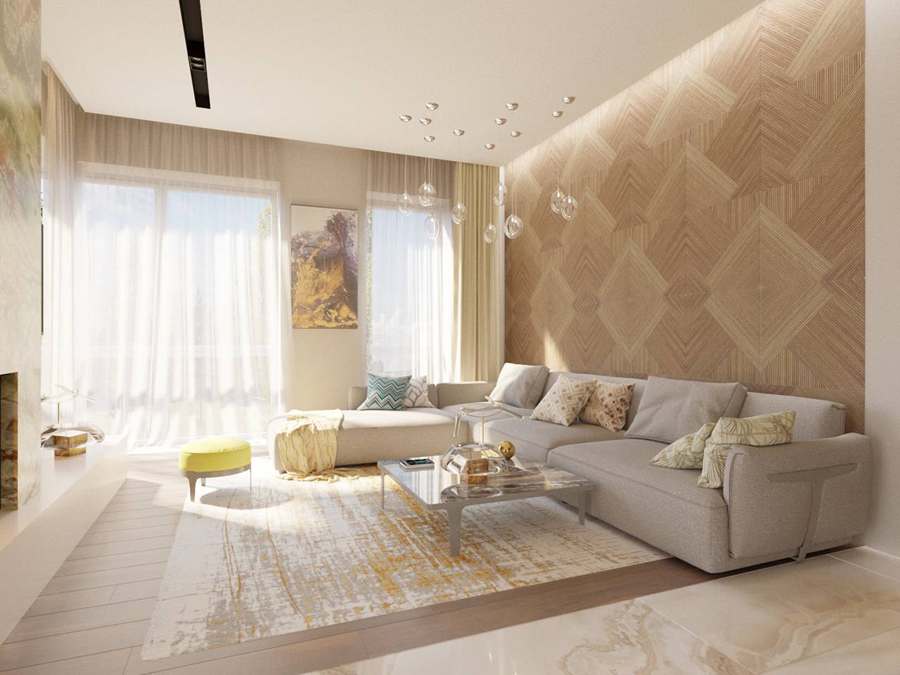 Дом в сосновом лесу