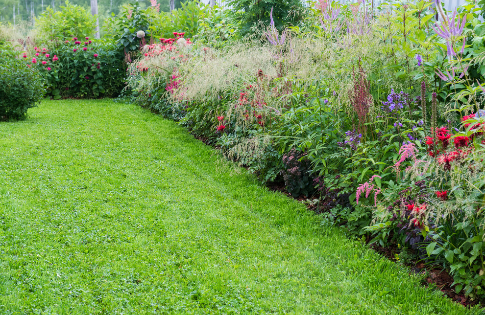 "Горячий" бордюр из многолетников