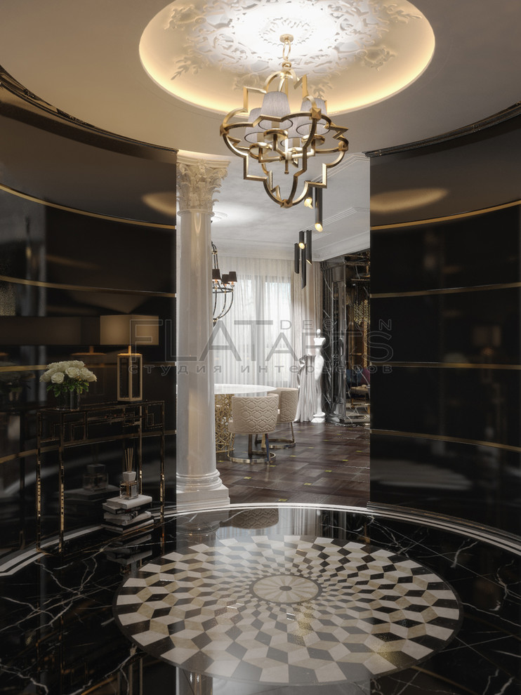 Арт-деко. Дизайн 4-ной квартиры 188кв.м