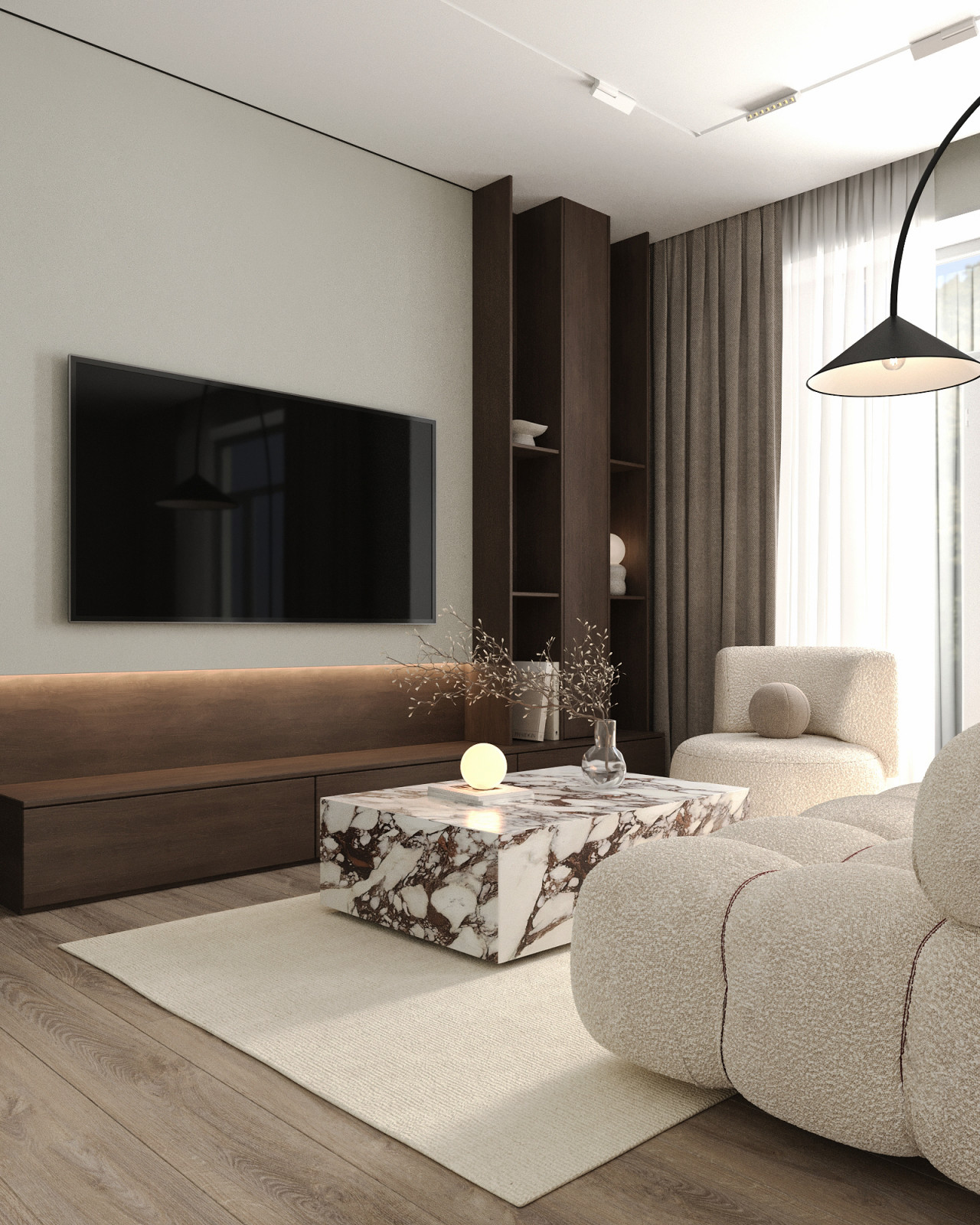 Проект квартиры 50м2 в ЖК Grand Park