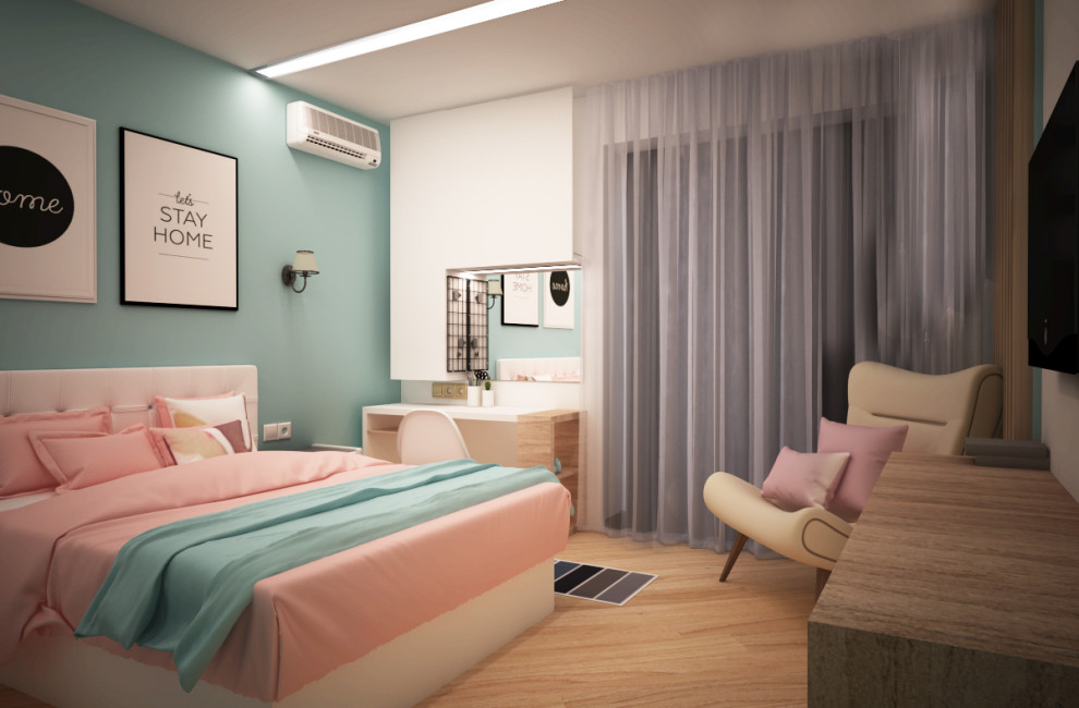 Обложка проекта: Квартира в Академ Городке 90м2