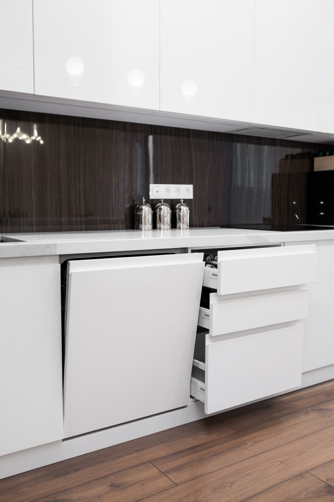 Светлая кухня в современном стиле