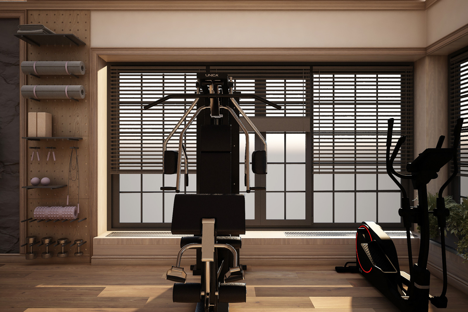 Спортзал, 3-я просека