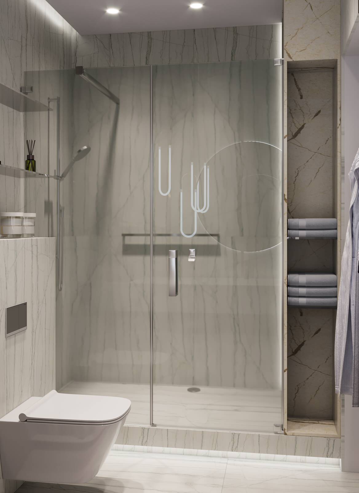 проект "Элегантные ассоциации на 63 м2"