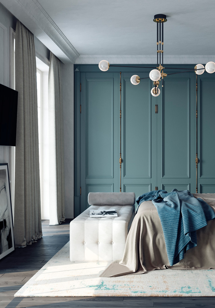 Дизайн  спальни в американском стиле