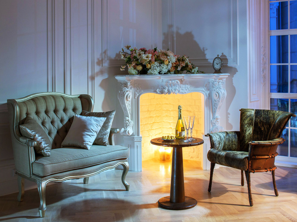 Квартира с различным сочетанием стилей.