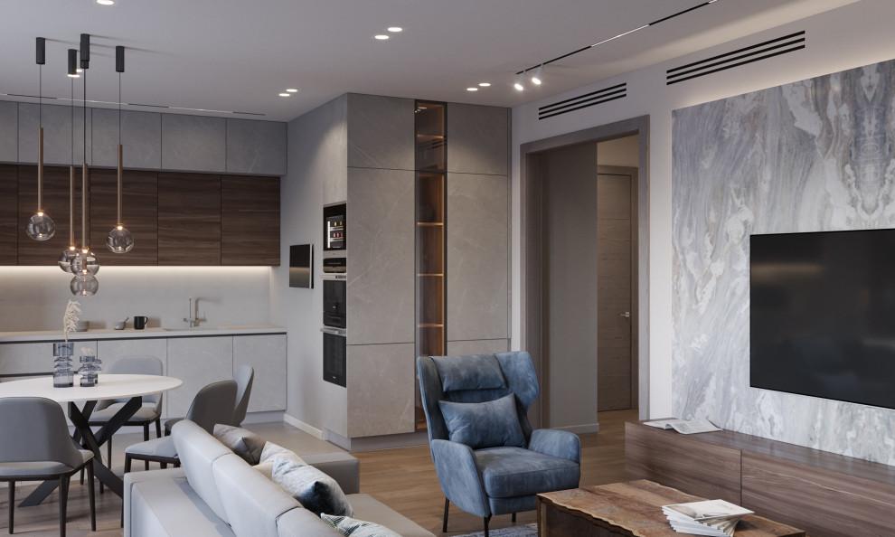 Дизайн-проект квартиры, ЖК "Зиларт"