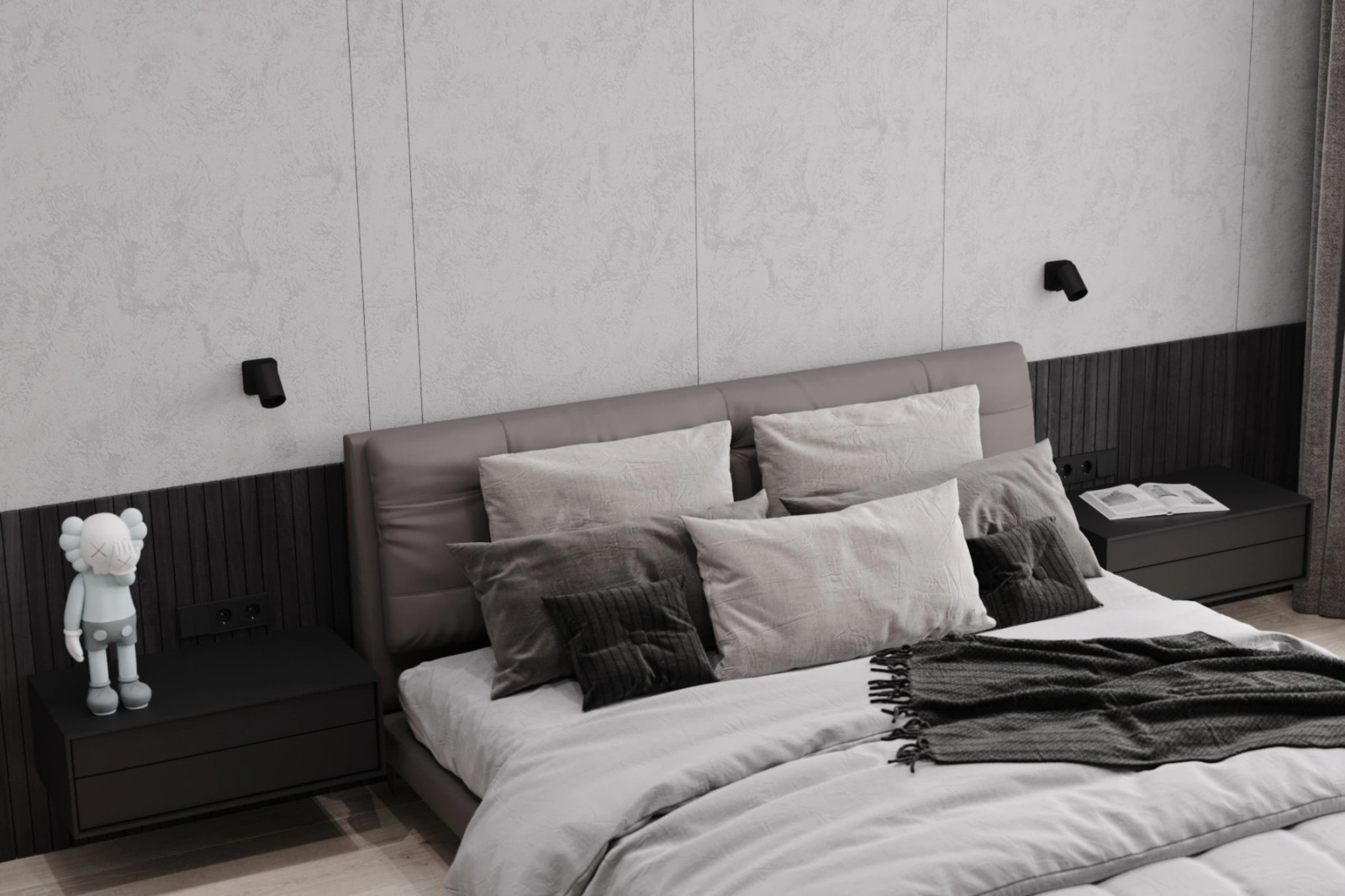 Обложка проекта: Дизайн квартиры в строгом минимализме