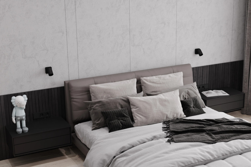 Обложка проекта: Дизайн квартиры в строгом минимализме