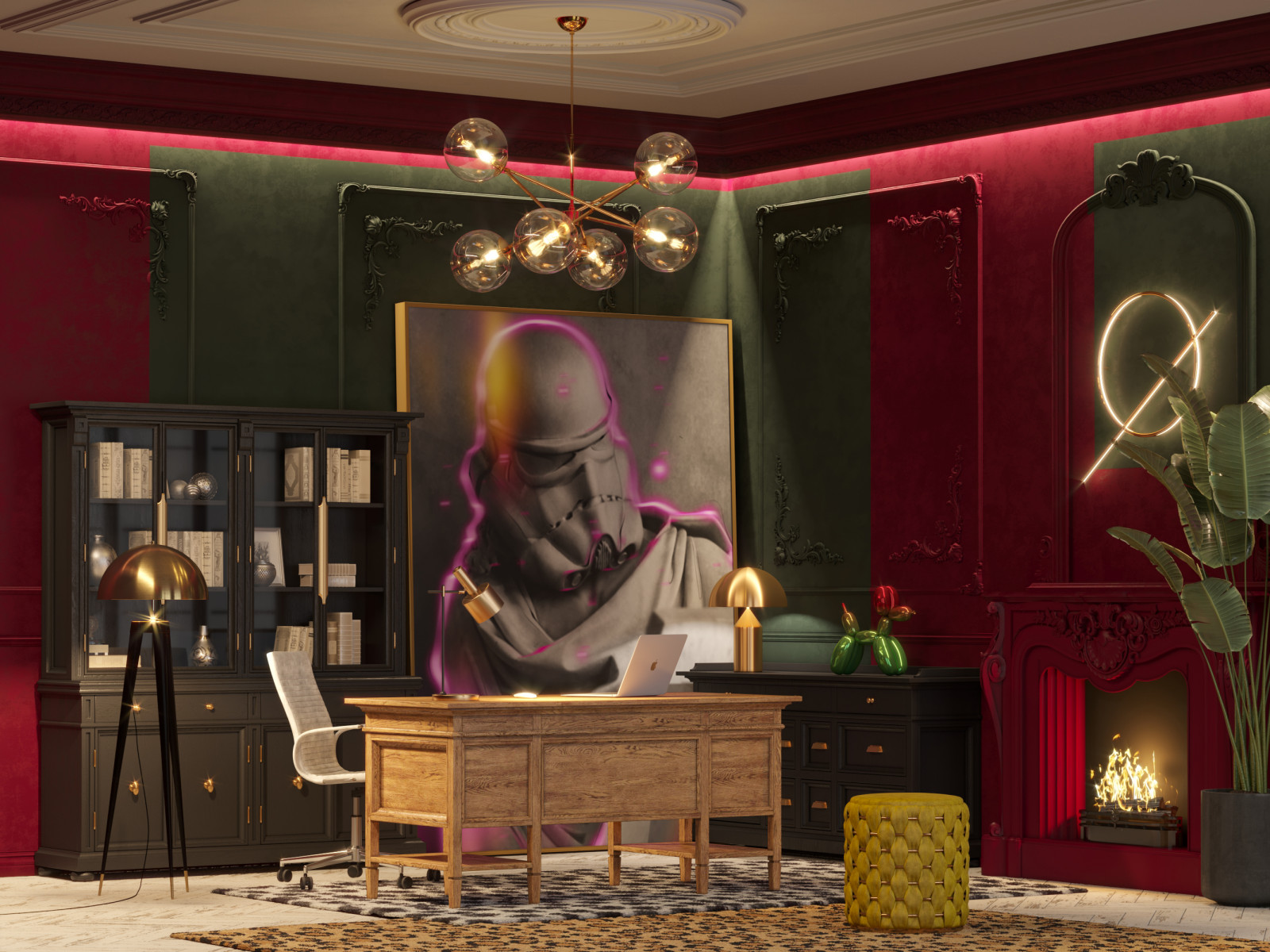 Обложка проекта: Рабочий кабинет