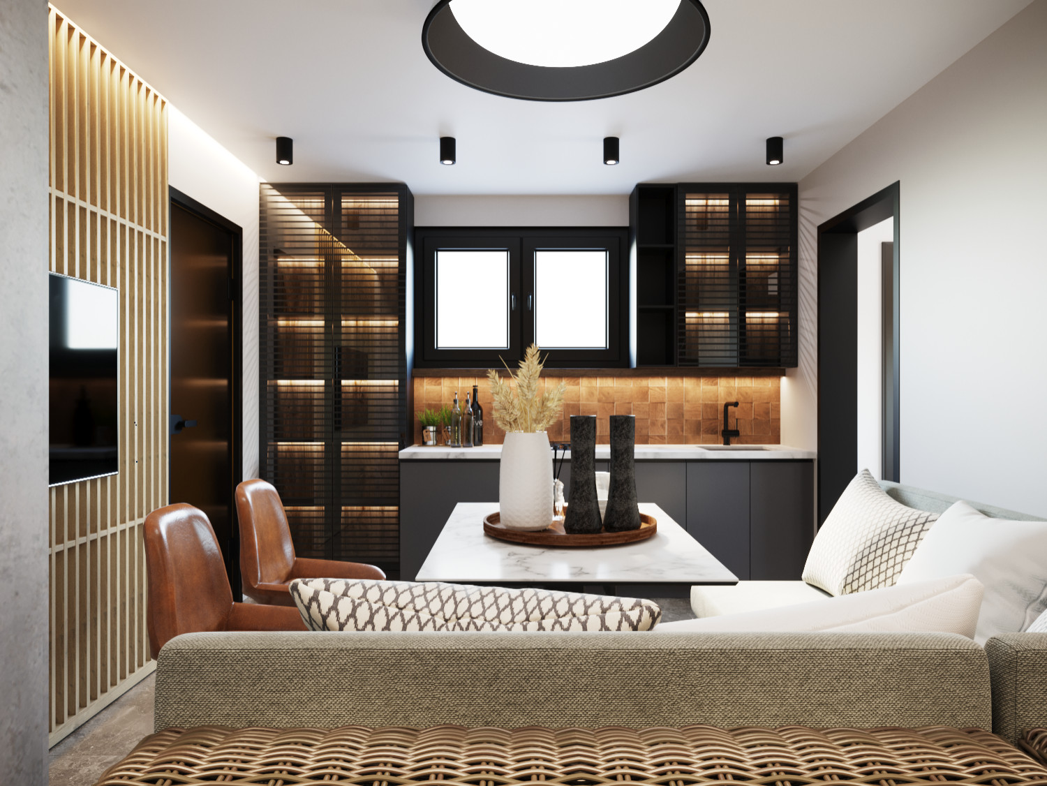 Банный комплекс в частном доме.