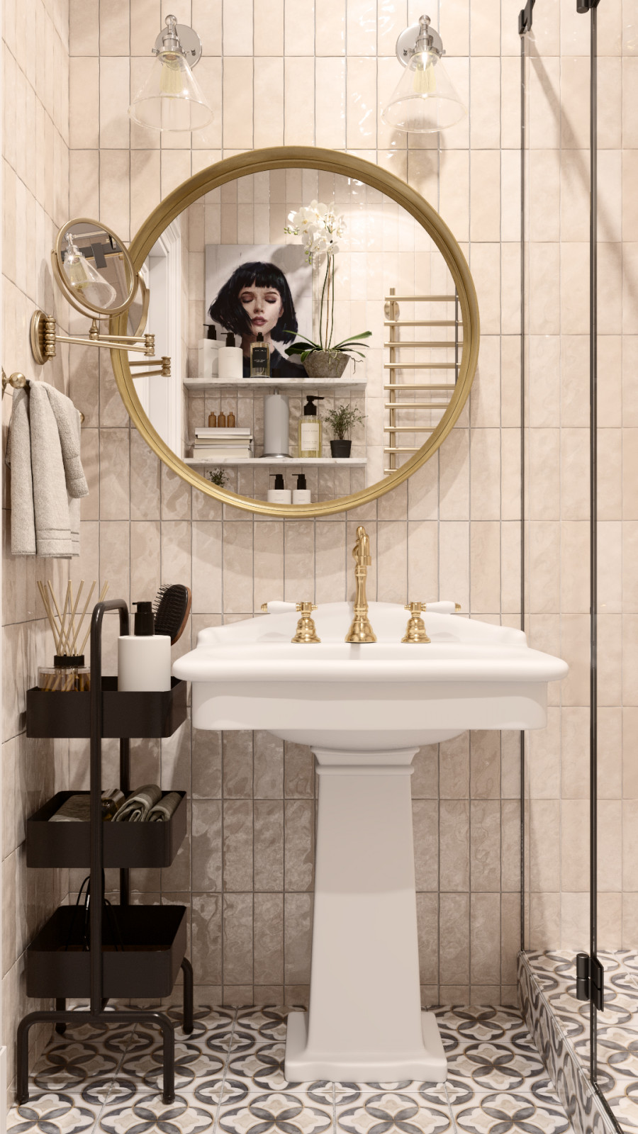 Обложка проекта: ДИЗАЙН-ПРОЕКТ КВАРТИРЫ В ВАРШАВЕ В РОМАНТИЧНОМ СТИЛЕ