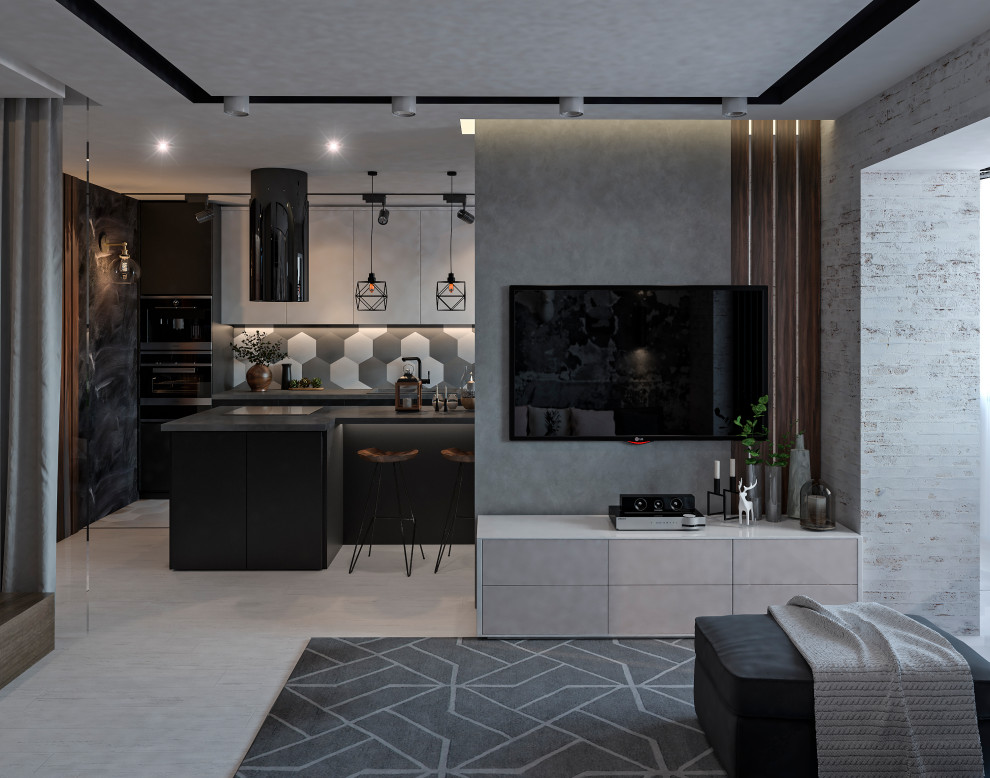 Проект квартиры 54 кв.м в Дубне