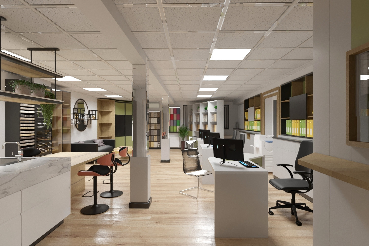 Дизайн проект "Дом мебельной фурнитуры"