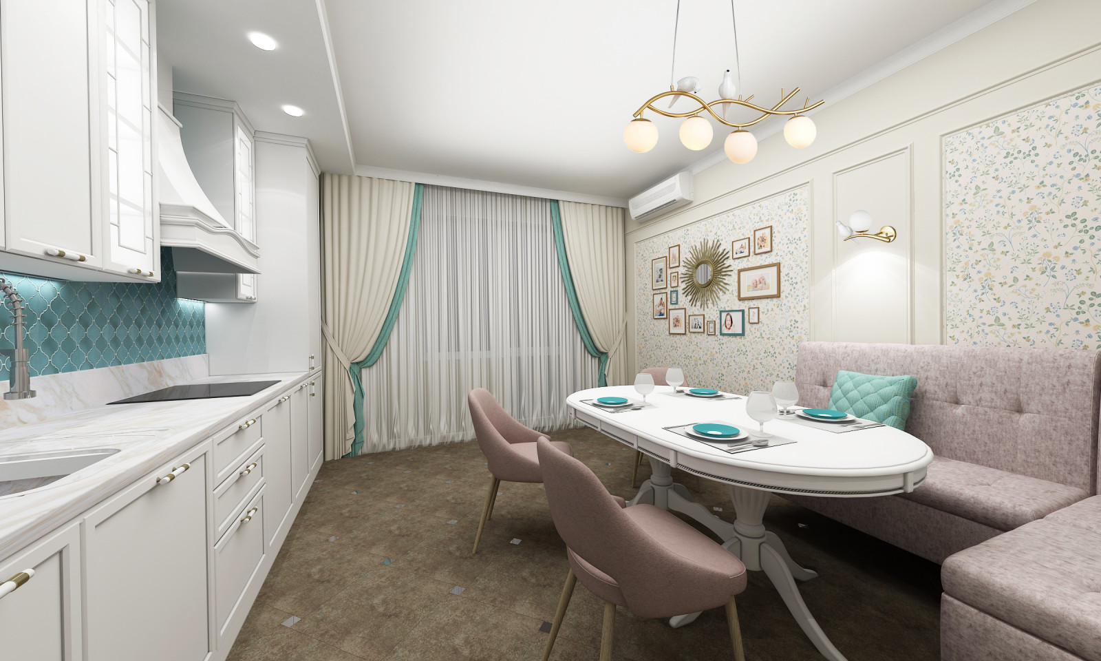 Квартира в классическом стиле