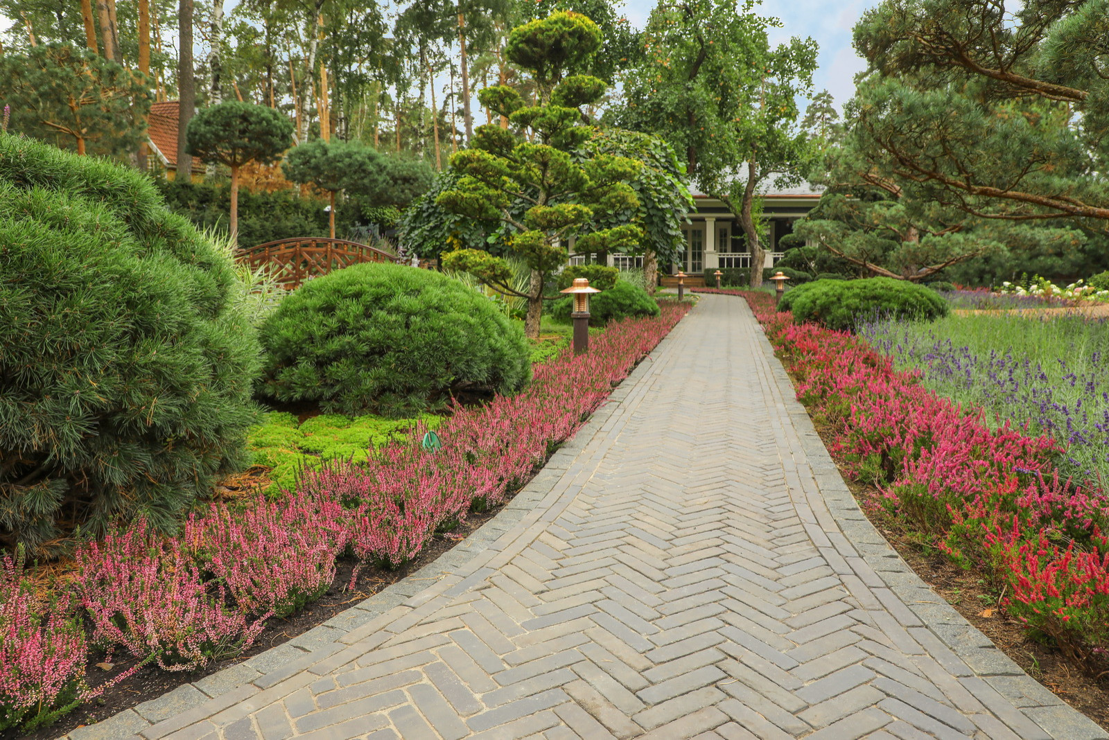 Коттеджный сад в Барвихе (дизайн и исполнение компании "Imperial Garden")
