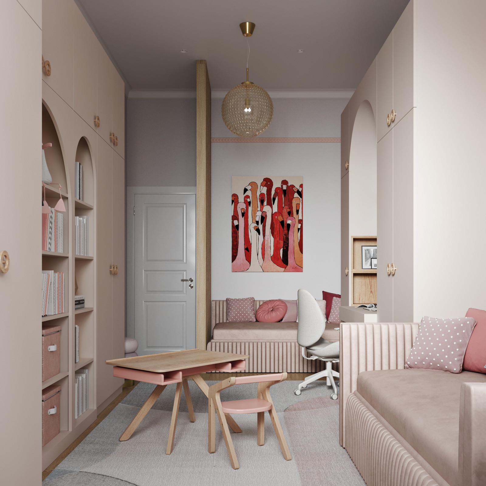 Детская для двух девочек