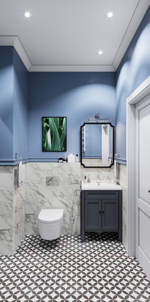 Дизайн квартиры неоклассике с элементами американской классики