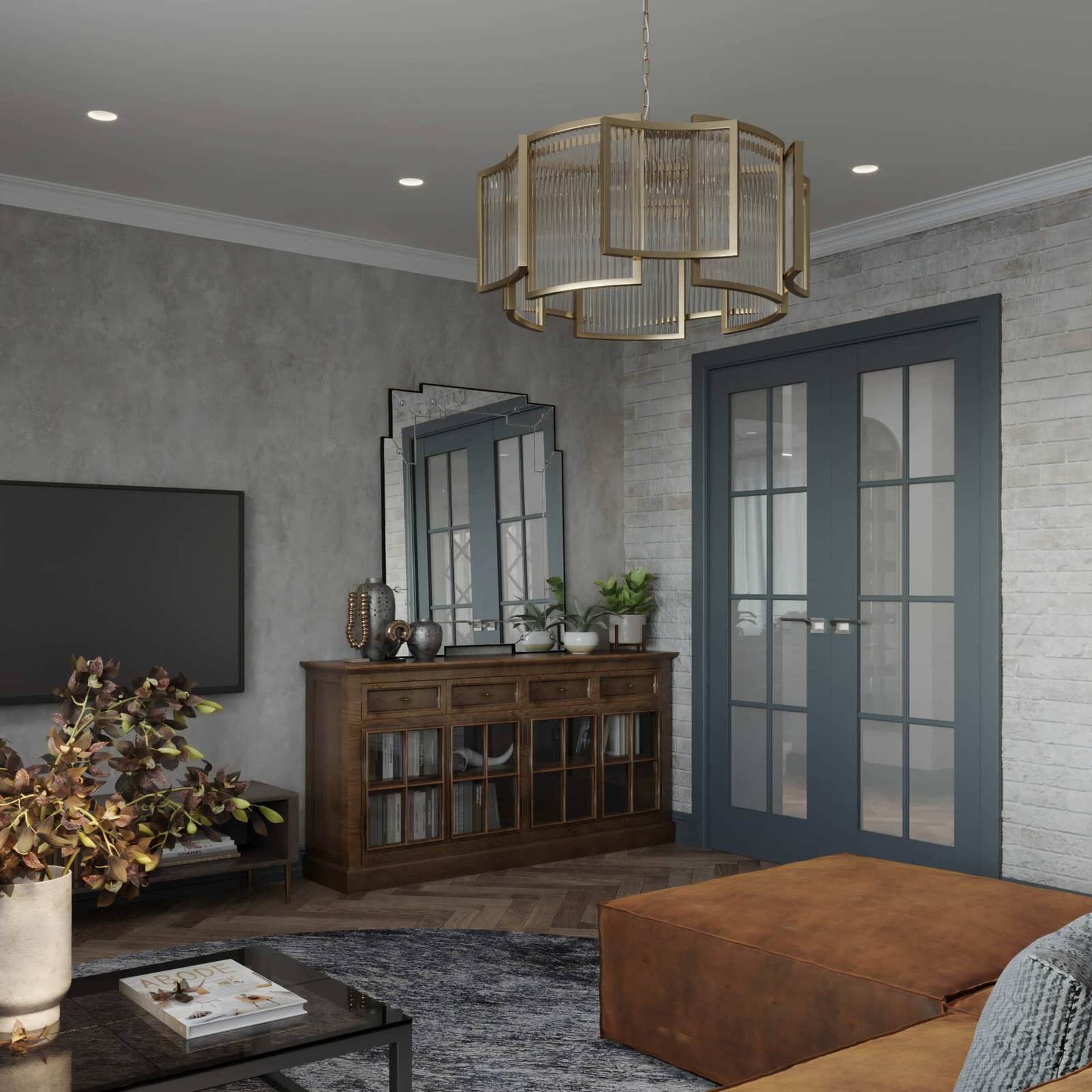 Дизайн и ремонт квартиры в КП «Новогорск» — Единство противоположностей